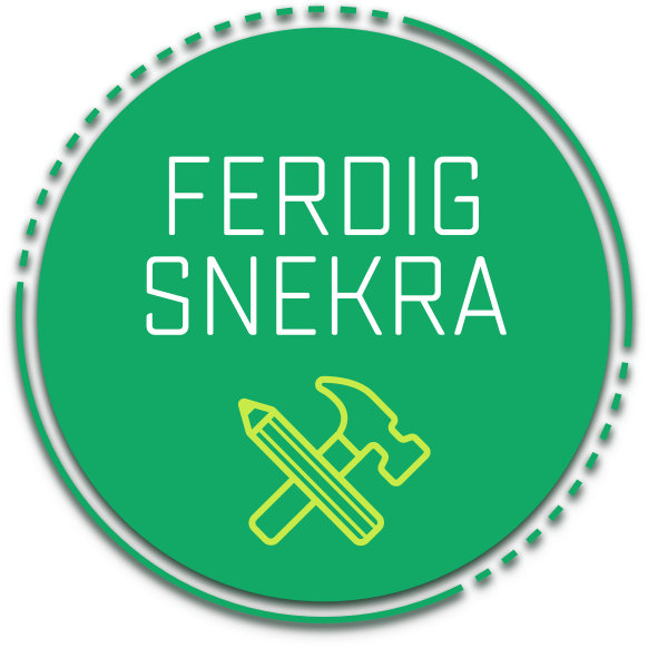 Ferdig snekra